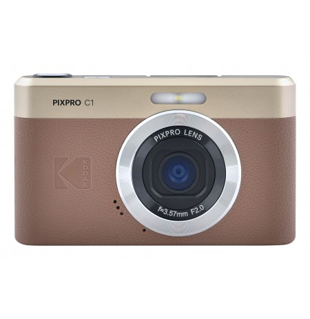 Kodak PIXPRO C1BN digital camera 1/3" Compact camera 13 MP CMOS 4160 x 3120 pixels Brown