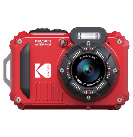 Kodak PIXPRO WPZ2 1/2.3" Compact camera 16.76 MP BSI CMOS 4608 x 3456 pixels Red