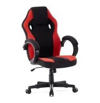 SENSE7 gaming chair Prism fabric black-red