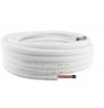 Copper pipe with insulation 1/4 coil 50 m Tivento Flex