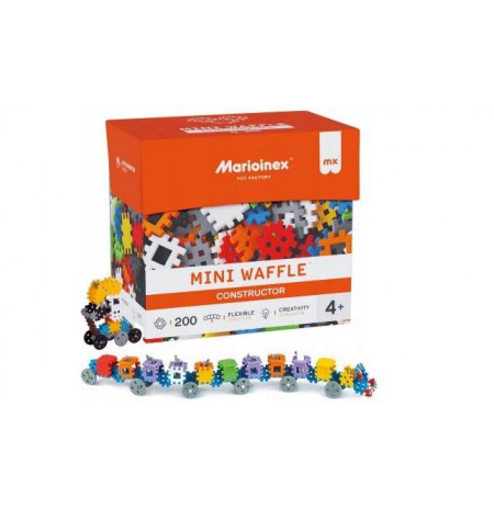 Marioinex Mini Waffle Building Blocks, 200 pieces