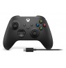 Microsoft Xbox Wireless Controller + USB-C Cable Black Bluetooth/USB Gamepad Analogue / Digital PC, Xbox One, Xbox One S, Xbox