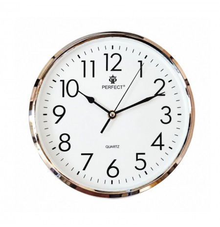 PERFECT Sieninis kvarcinis laikrodis FX-5742/CHROME