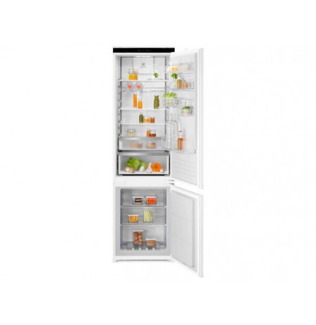 188 cm. įmontuojamas šaldytuvas su šaldikliu „No Frost AI CoolAssist“ Electrolux E7CNAE19S