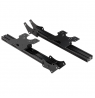 Next Level Racing Floor stand | Tilt | ELITE Free Standing Triple Add-On Monitor Stand | 21-43 " | Black
