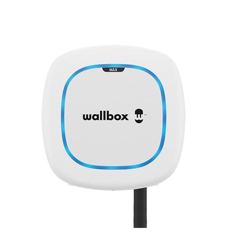 Wallbox Electric Vehicle charge | Pulsar Max | 22 kW | Wi-Fi, Bluetooth | 5 m | White