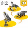 LEGO CREATOR 3 IN 1 31393 Forest Animals: Gray Wolf
