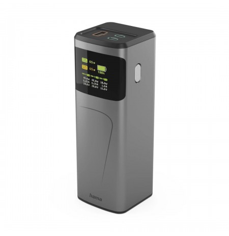 Hama High Power Lithium-Ion (Li-Ion) 20000 mAh Grey