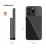 FIXED MagZen 10 Crystal, Qi2 standard, 10 000 mAh, black