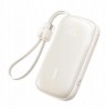 Power bank Baseus EnerFill FC21 20000 mAh 22,5 W USB-A USB-C silver z detachable cable Lightning