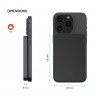 FIXED MagZen 5 Crystal, Qi2 standard, 5000 mAh, black