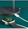 Hama 00201738 mobile device charger Headphones, Smartphone Black USB Wireless charging Fast charging Indoor