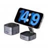 Ugreen 35278 mobile device charger Headphones, Smartphone Grey AC, USB Wireless charging Fast charging Indoor