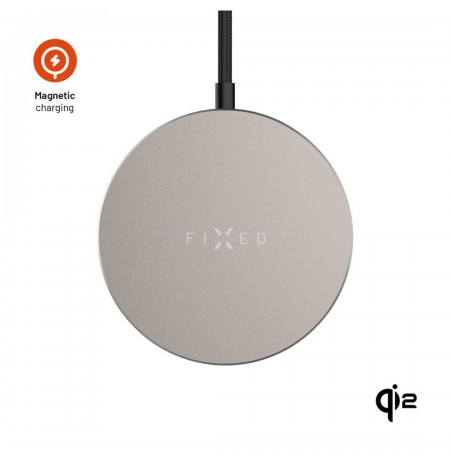 FIXED MagPad Slim, Qi2, MagSafe support, titan