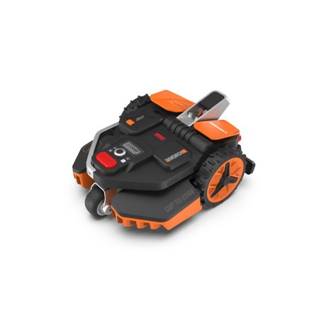 WORX Landroid Vision L1300 Robotic lawn mower Battery Black, Orange, Red, Silver