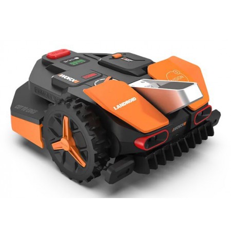 WORX Vision AI S250 Robotic lawn mower Battery Black, Orange, Red, Silver