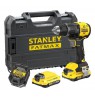 Stanley SFMCD716D2T-QW drill 1900 RPM Keyless Black, Yellow