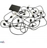 SOLARNA GIRLANDA OGRODOWA LED BEMKO SOLBEE 3W 3000K 10SZT 10M IP65 black C83-SOB-003BL-3K