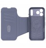 Decoded Textured Silicone Detachable Wallet case for iPhone 17 Pro Max compatible with MagSafe