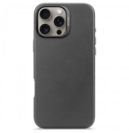 Decoded Leather Backcover - leather protective case for iPhone 16 Pro Max MagSafe compatible