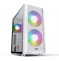 Modecom AMIRANI ARGB Midi Tower White