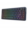 REDRAGON K708-RGB-PRO FLEKACT keyboard USB + RF Wireless + Bluetooth Black