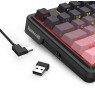 REDRAGON K728SP-RGB-PRO Antonium Pro keyboard USB + RF Wireless + Bluetooth Black, Pink