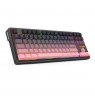 REDRAGON K728SP-RGB-PRO Antonium Pro keyboard USB + RF Wireless + Bluetooth Black, Pink
