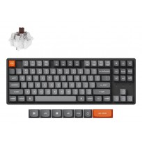 Keychron K8 Max keyboard Universal USB + RF Wireless + Bluetooth Black