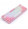 REDRAGON K616 Fizz Pro white/pink keyboard USB + RF Wireless + Bluetooth Pink, White
