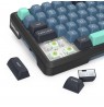 REDRAGON K724GBG-RGB-PRO Behemoth keyboard USB + RF Wireless + Bluetooth Grey, Blue