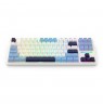 REDRAGON K728WBB-RGB-PRO Antonium Pro keyboard USB + RF Wireless + Bluetooth White, Blue