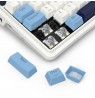 REDRAGON K728WBB-RGB-PRO Antonium Pro keyboard USB + RF Wireless + Bluetooth White, Blue