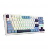 REDRAGON K728WBB-RGB-PRO Antonium Pro keyboard USB + RF Wireless + Bluetooth White, Blue