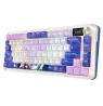 REDRAGON K708AK-RGB-PRO FLEKACT keyboard USB + RF Wireless + Bluetooth White