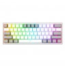 REDRAGON K617-RGB Fizz RGB White/Grey keyboard USB Grey, White