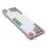 REDRAGON K617-RGB Fizz RGB White/Grey keyboard USB Grey, White