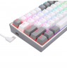 REDRAGON K617-RGB Fizz RGB White/Grey keyboard USB Grey, White