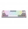 REDRAGON K617-RGB Fizz RGB White/Grey keyboard USB Grey, White
