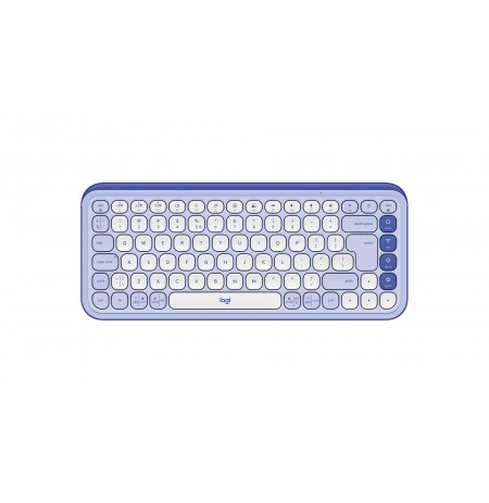 Logitech POP Icon Keys keyboard Universal Bluetooth QWERTY US International Lilac, White