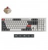 Keychron Q6 Ultra 8K keyboard Universal USB + RF Wireless + Bluetooth White