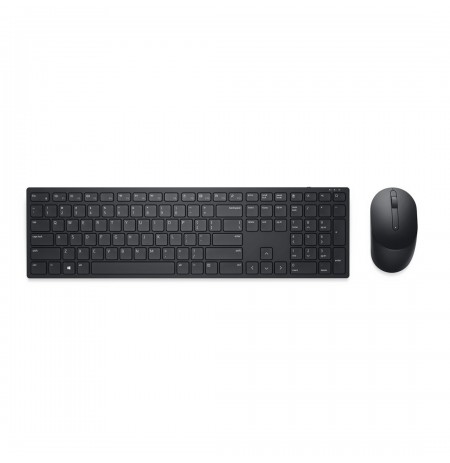 DELL Pro Keyboard and Mouse - KM5221W - Spanish (QWERTY) - Black