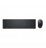 DELL Pro Keyboard and Mouse - KM5221W - Spanish (QWERTY) - Black