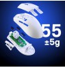 REDRAGON M918W & K1NG PRO MAX & white mouse RF Wireless + Bluetooth + USB Type-C