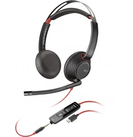 Poly headset Blackwire 5220  (207586-201) (8X231AA)
