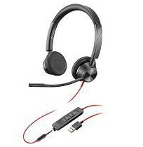 Poly headset Blackwire 3315 USB-A black
