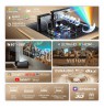 JmGO O2S Ultra Short throw projector DLP 4K (4096x2400) 3D Black