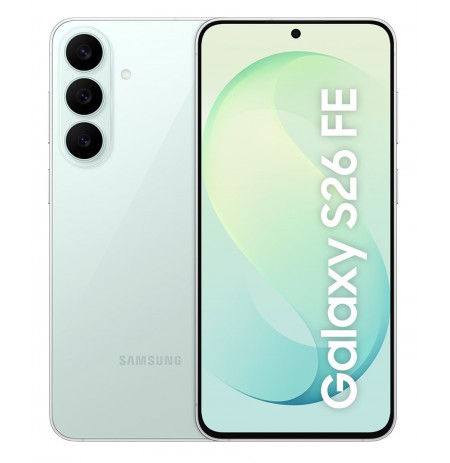 Samsung Galaxy S26 FE 17 cm (6.7") Dual SIM Android 17 5G USB Type-C 8 GB 256 GB 4900 mAh Green