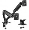 SENSE7 Dual desktop monitor mount 17"-32" HANG DOUBLE