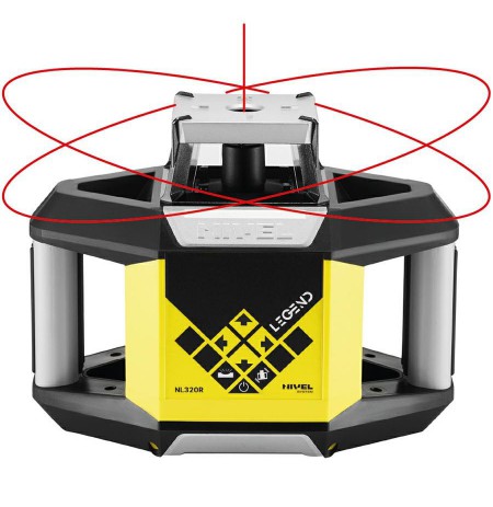 NIVEL system LASER rotating NL320R DIGITAL Red